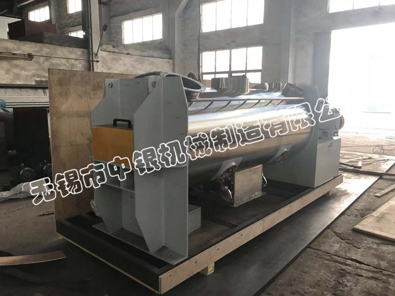 無錫中銀1500L犁刀混合機(jī)成功出口英國